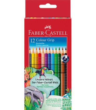 LAPICES ACLB.FABER COLOUR GRIP est.12