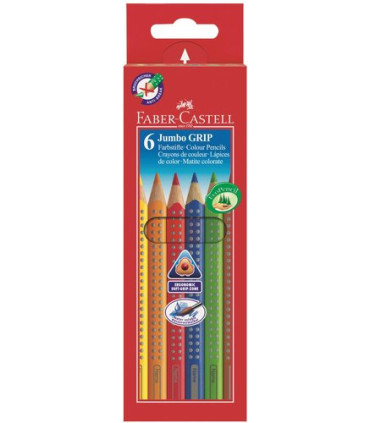 LAPICES ACLB.FABER JUMBO GRIP est. 6