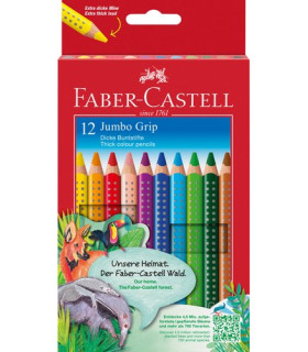 LAPICES ACLB.FABER JUMBO GRIP est.12