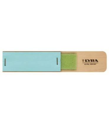 RASQUETA LYRA PAPEL DE LIJA 10 TIRAS