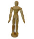 MANIQUI PINTURA MASCULINO 14 cm