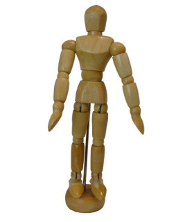 MANIQUI PINTURA MASCULINO 14 cm