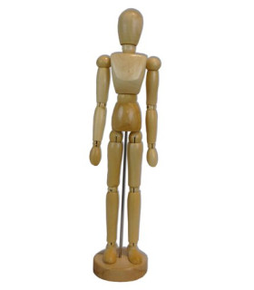 MANIQUI PINTURA MASCULINO 30 cm