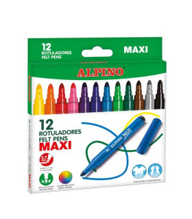 ROTUL.ALPINO MAXI ESTUCHE 12