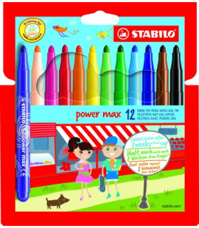 ROTUL.STABILO POWER MAX 980 ESTUCHE 12