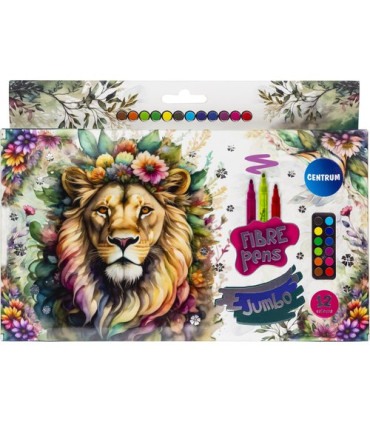 ROTULADOR FIBRA CENTRUM MAGIC JUMBO E/12