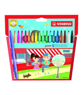 ROTUL.STABILO POWER 280 ESTUCHE 18
