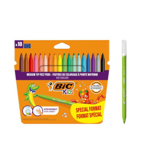 ROTUL.BIC KID COULEUR ESTUCHE 18