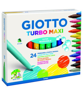 ROTUL.GIOTTO TURBO MAXI ESTUCHE 24