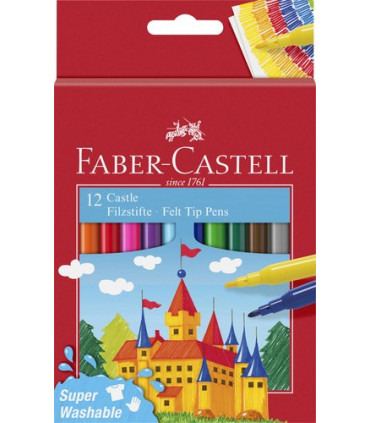 ROTULADOR FABER-CASTELL CAJA de 12