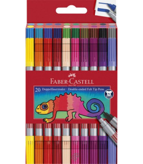 ROTUL.FABER C.DOBLE PUNTA CAJA 20