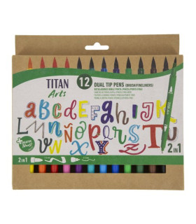 ROTUL.TITAN C.DOBLE PUNTA CAJA 12