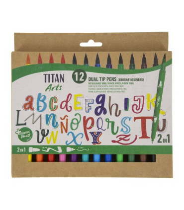 ROTUL.TITAN C.DOBLE PUNTA CAJA 12