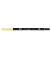 ROTULADOR TOMBOW DOBLE PUNTA PINC. AMARI