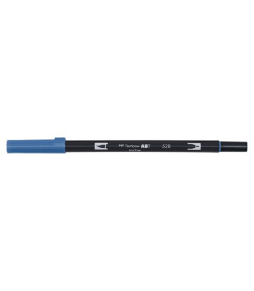 ROTULADOR TOMBOW DOBLE PUNTA PINC. AZUL
