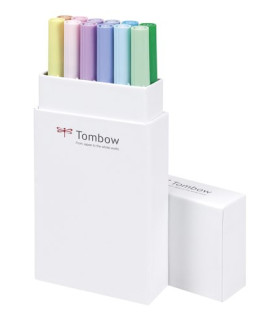 ROTULADOR TOMBOW DOBLE PUNTA PINC.EST 12
