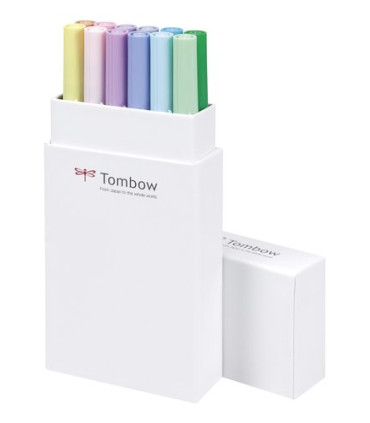 ROTULADOR TOMBOW DOBLE PUNTA PINC.EST 12