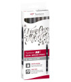 ROTULADOR TOMBOW DOBLE PUNTA PINC. EST 6