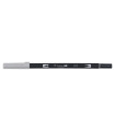 ROTULADOR TOMBOW DOBLE PUNTA PINC. GRIS