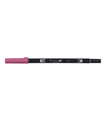 ROTULADOR TOMBOW DOBLE PUNTA PINC. MALVA