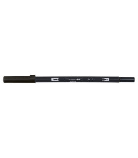 ROTULADOR TOMBOW DOBLE PUNTA PINC. NEGRO