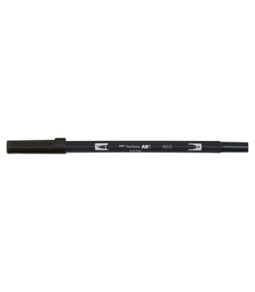 ROTULADOR TOMBOW DOBLE PUNTA PINC. NEGRO