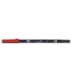 ROTULADOR TOMBOW DOBLE PUNTA PINC. ROJO