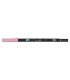 ROTULADOR TOMBOW DOBLE PUNTA PINC. ROSA