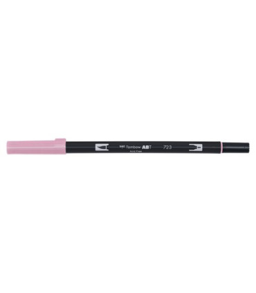 ROTULADOR TOMBOW DOBLE PUNTA PINC. ROSA