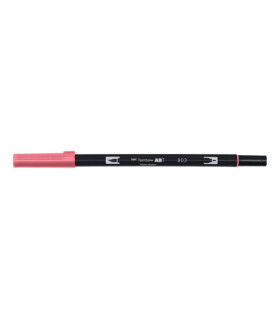 ROTULADOR TOMBOW DOBLE PUNTA PINC. ROSA