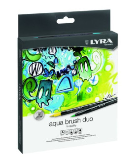 ROTUL.LYRA AQUA DUO ESTUCHE 24