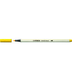 ROTUL.STABILO PEN 68  BRUSH AMARILLO