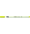 ROTUL.STABILO PEN 68  BRUSH AMARILLO FL.