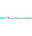 ROTUL.STABILO PEN 68  BRUSH AZUL FL.