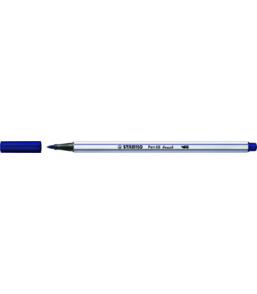 ROTUL.STABILO PEN 68  BRUSH AZUL PRUSIA
