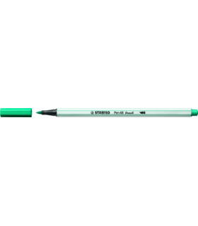 ROTUL.STABILO PEN 68  BRUSH AZUL TURQ.