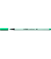 ROTUL.STABILO PEN 68  BRUSH AZUL TURQ.