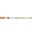 ROTUL.STABILO PEN 68  BRUSH NARANJA