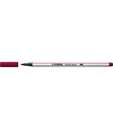ROTUL.STABILO PEN 68  BRUSH PURPURA