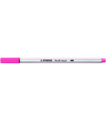ROTUL.STABILO PEN 68  BRUSH ROSA