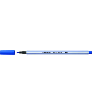 ROTUL.STABILO PEN 68  BRUSH ULTRAMAR