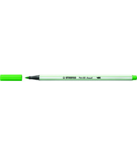 ROTUL.STABILO PEN 68  BRUSH VERDE CLARO