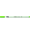 ROTUL.STABILO PEN 68  BRUSH VERDE HOJA