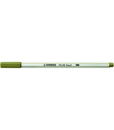 ROTUL.STABILO PEN 68  BRUSH VERDE MUSGO