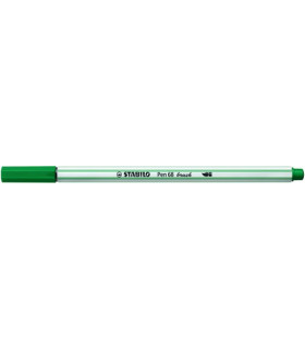 ROTUL.STABILO PEN 68  BRUSH TURQUESA