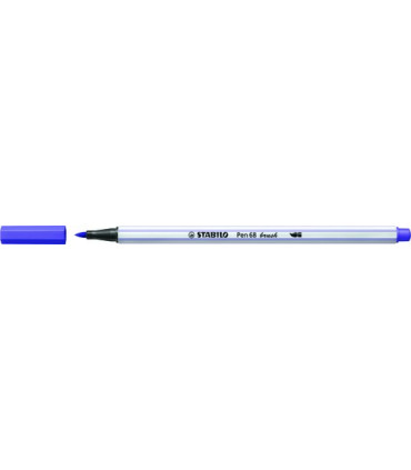 ROTUL.STABILO PEN 68  BRUSH VIOLETA