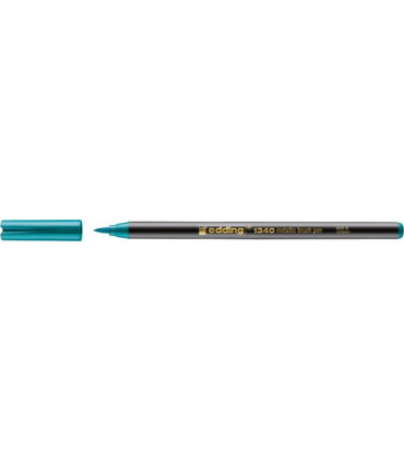 ROTUL.EDDING 1340 BRUSHPEN METALLIC AZUL