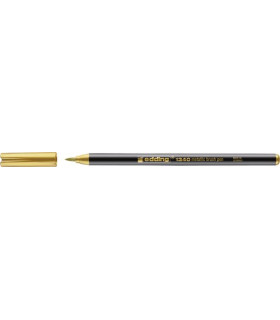 ROTUL.EDDING 1340 BRUSHPEN METALLIC ORO