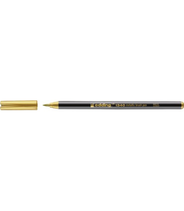 ROTUL.EDDING 1340 BRUSHPEN METALLIC ORO