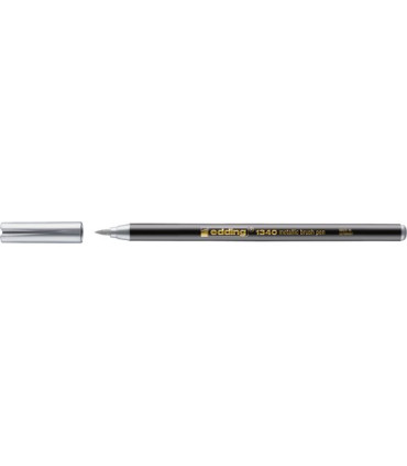 ROTUL.EDDING 1340 BRUSHPEN METALLIC PLAT